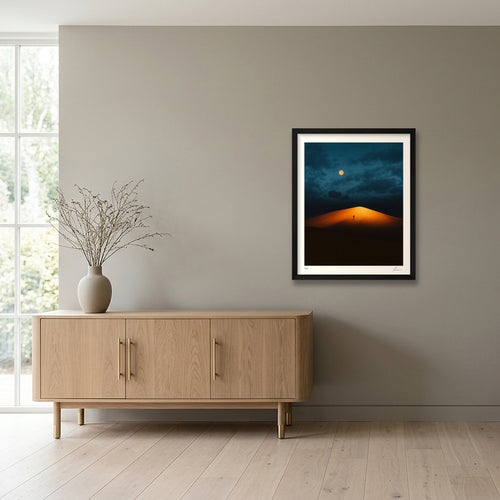 Dune Traveler — 40×50cm, 16×20" Black Frame