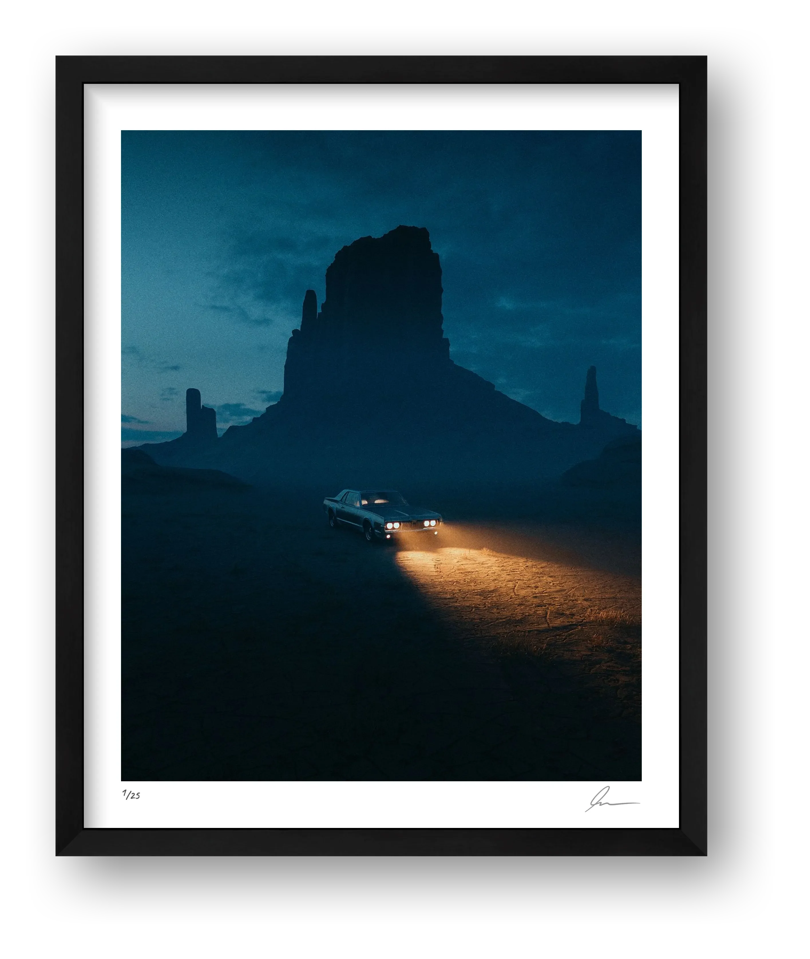 Dusk and Dreams — framed