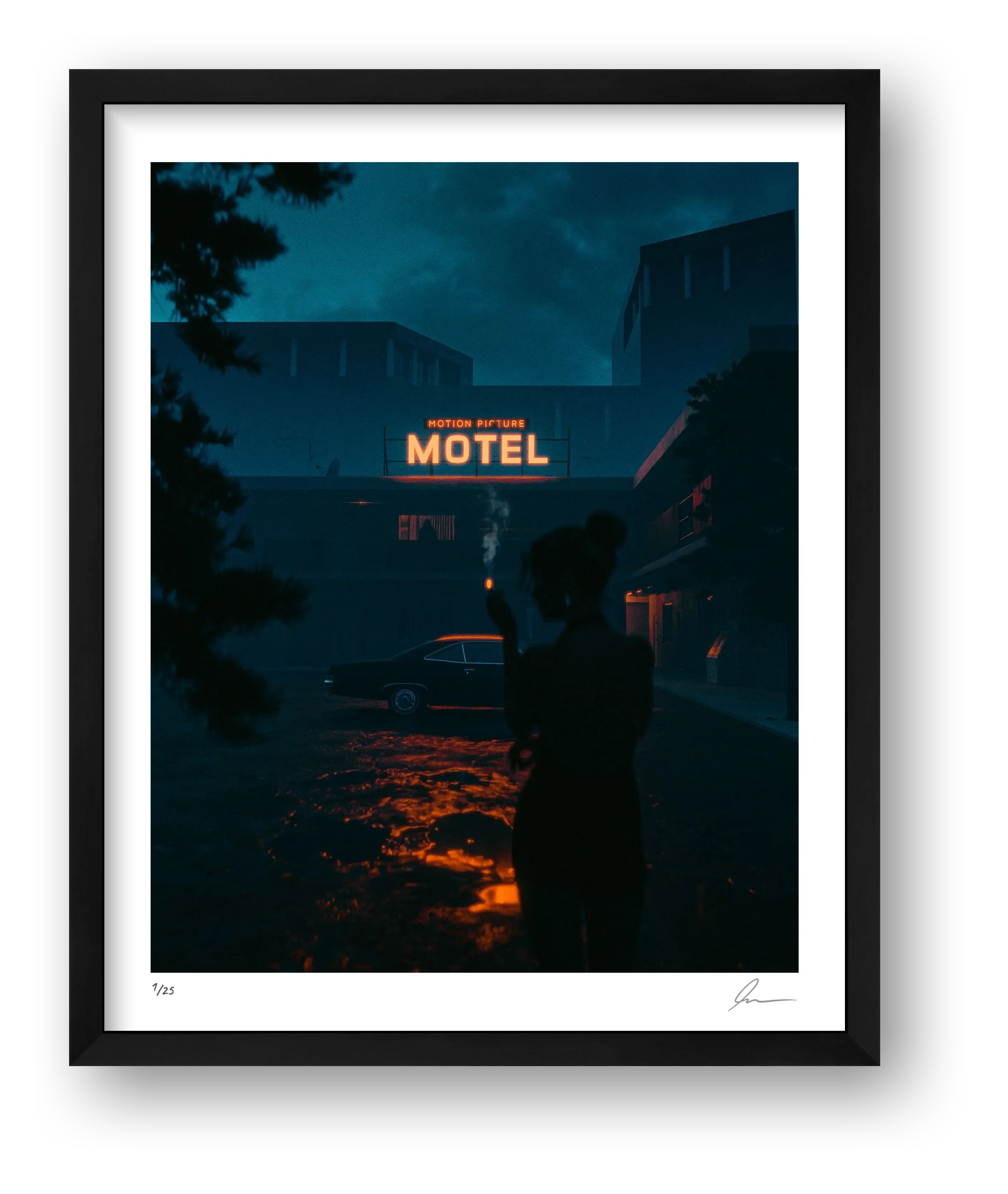 Silent Witness — framed