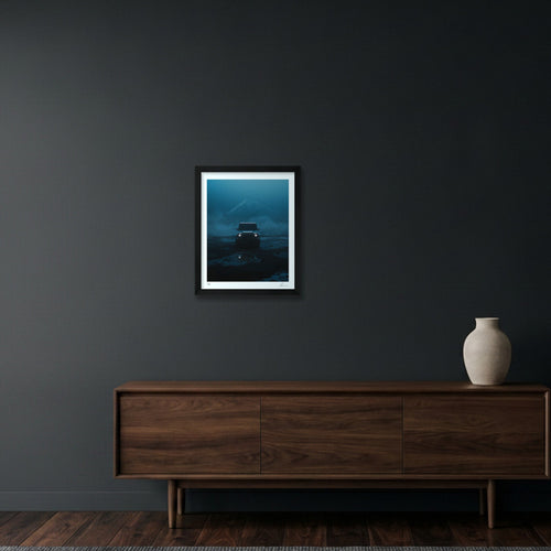Silent Guardian — 28×35cm, 11×14" Black Frame